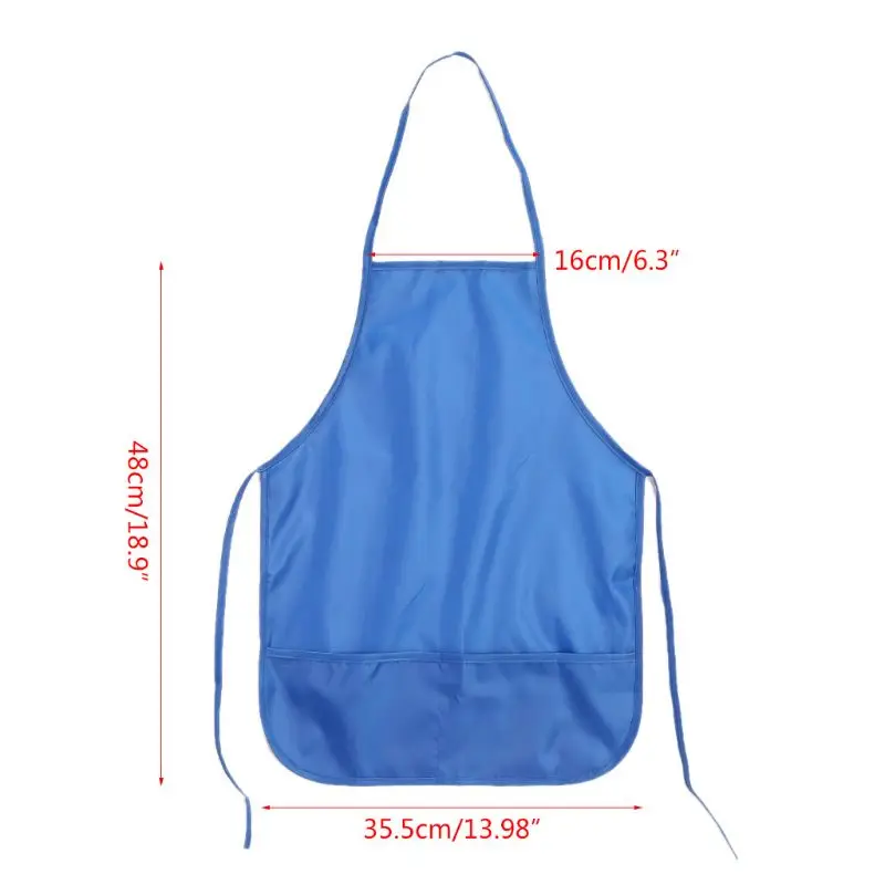 防水子供の子供エプロンスモック絵画デッサンアートキッチンシェフ Aprons Aliexpress