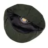 VOBOOM Wool Tweed Herringbone Irish Cap Men Women Beret Cabbie Driver Hat Golf Ivy Flat Hats Green Black Yellow 200 ► Photo 3/6