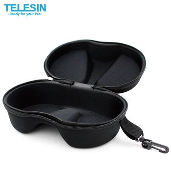 

TELESIN GoPro Diving Mask Storage Case Box Carry Bag for GoPro 9 8 7 6 5 4 Xiaomi YI 4K Action Camera Swim Snorkel Glasses Mask