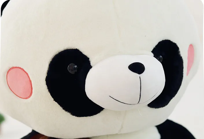 90 см панда плюшевая игрушка черно-белая настоящая жизнь гигантская панда игрушки плюшевые медведь игрушка для детей мягкие игрушки для малышей Juguetes