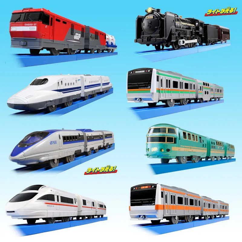 Takara Tomy JR Shinkanse Express локомотив электрическая игрушка модель поезда на батарейках различные типы