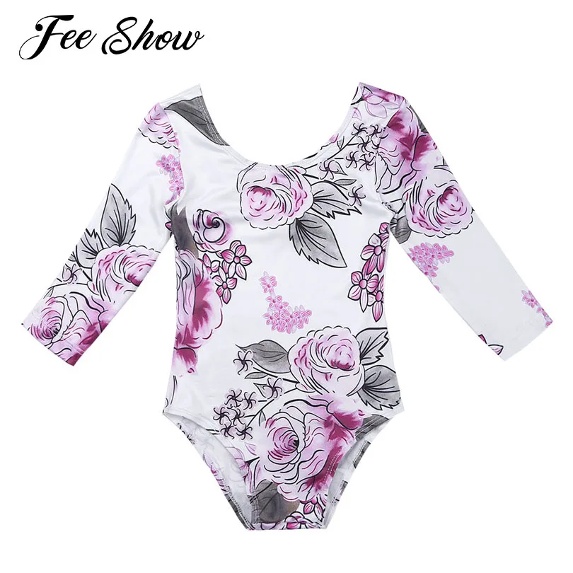 Infant Cute Baby Girls Floral Printed Long Sleeves Romper Adorable Baby