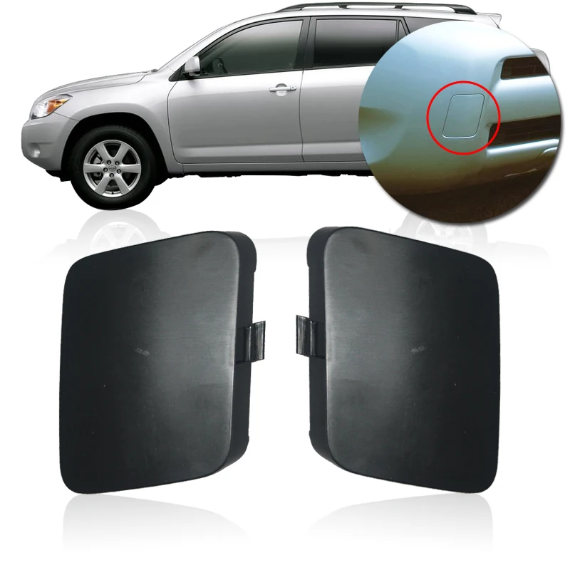 

CAPQX Original Front Bumper Tow Hook Cover Cap For RAV4 ACA33 ACA30 ACA31 2005 2006 2007 2008 OEM#53286-42031