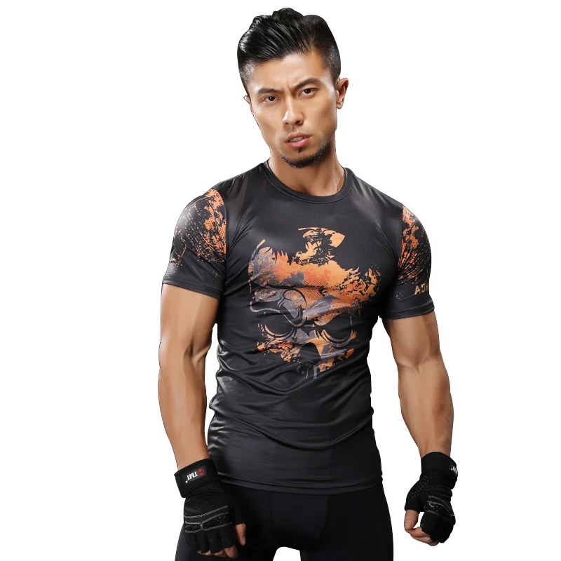 Adhemar compression shirt men 3D Printed T-Shirt w...