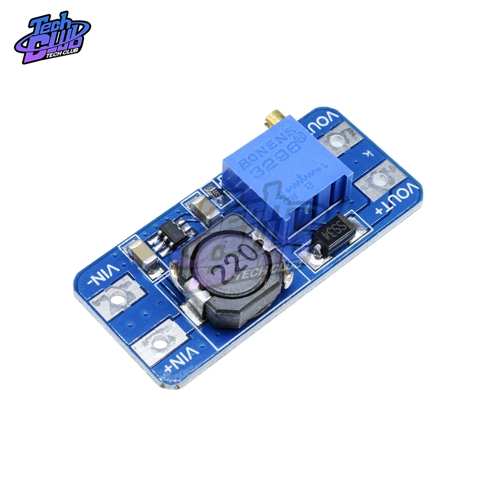 

5 шт., повышающая плата для Arduino, максимальный выход 28 в, 2 А