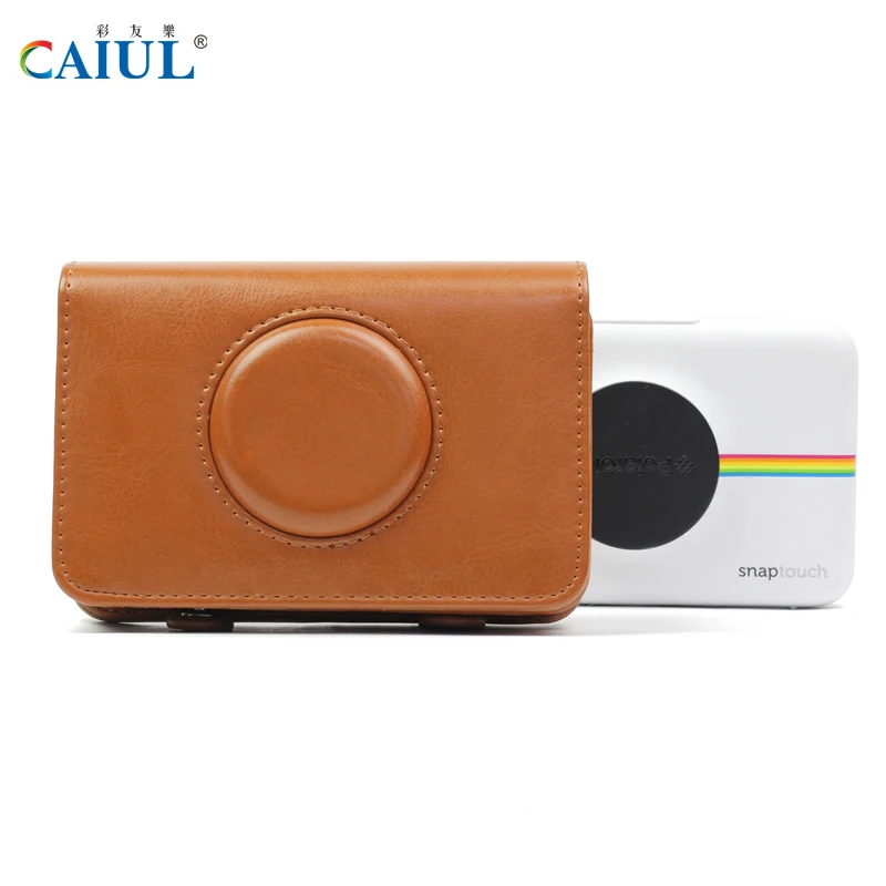 CAIUL Case for Polaroid Snap Touch Instant Print Digital Camera PU Leather  Bag with Selfie Mirror Function|leather case bag|case bagwaterproof case  for camera - AliExpress