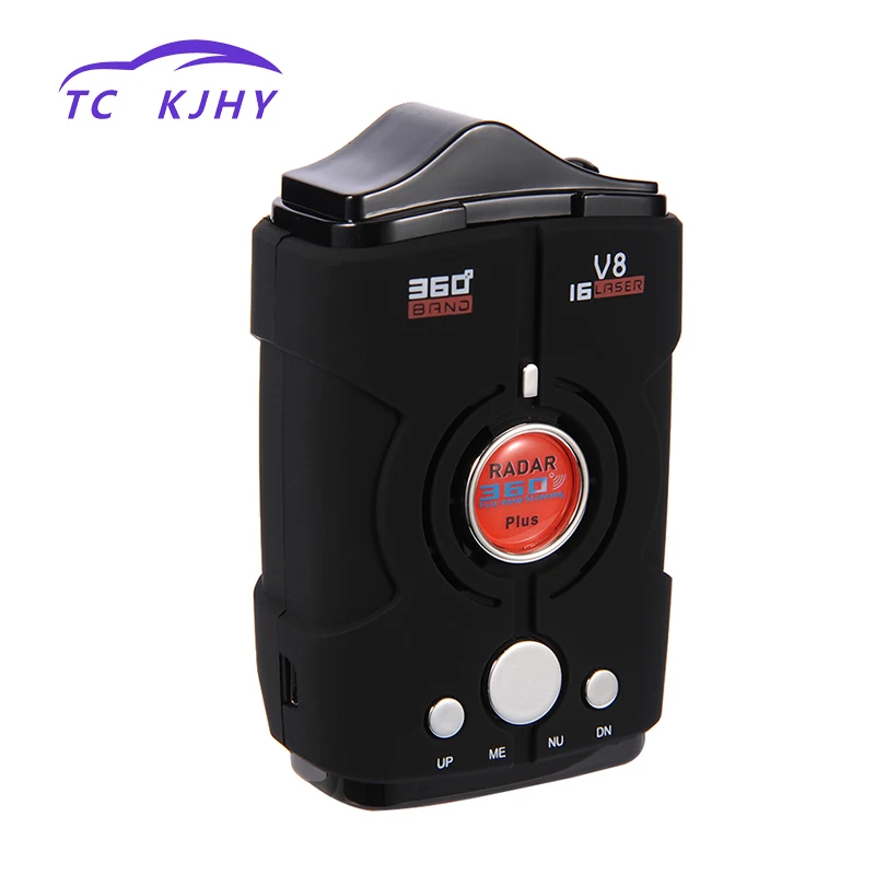

2018 360 Degree Radar Detector Full Band LED Display Car Electronics Accessories Detector Auto Laser Security Car Speed Control