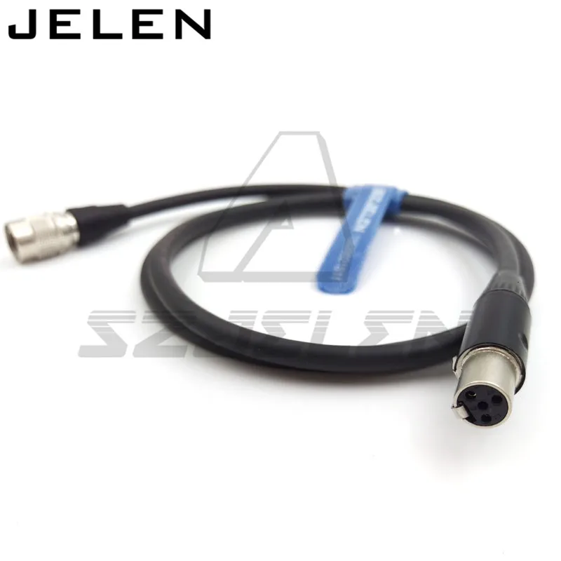 Sony camera Hirose 4 pin 12V Выходная мощность для mini xlr 4pin TVlogic058 кабель питания