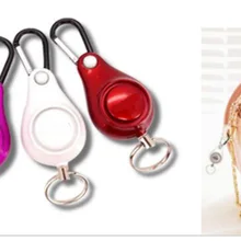 Доберман безопасности Мини личный сигнал тревоги Потяните кольцо срабатывает аварийной сигнализации датчик(только 1 шт. в этой ссылке