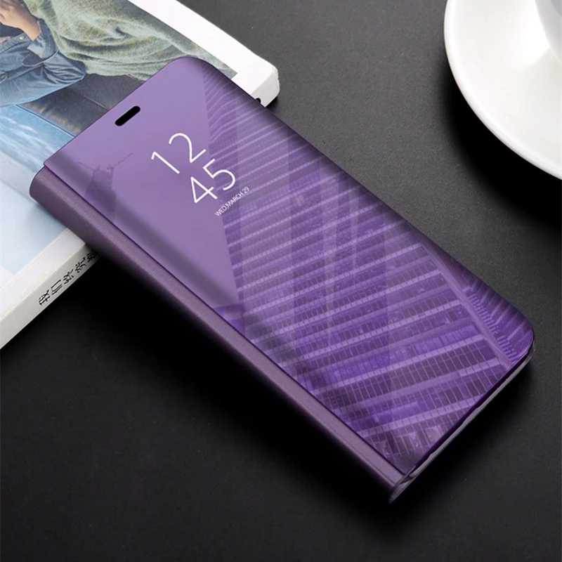Plating Mirror Case For Samsung Galaxy J2 J3 J4 J5 J6 J7 J8 Pro Plus Prime Max Duo 2016 2018 J730 J530 J330 Cover Flip | Мобильные