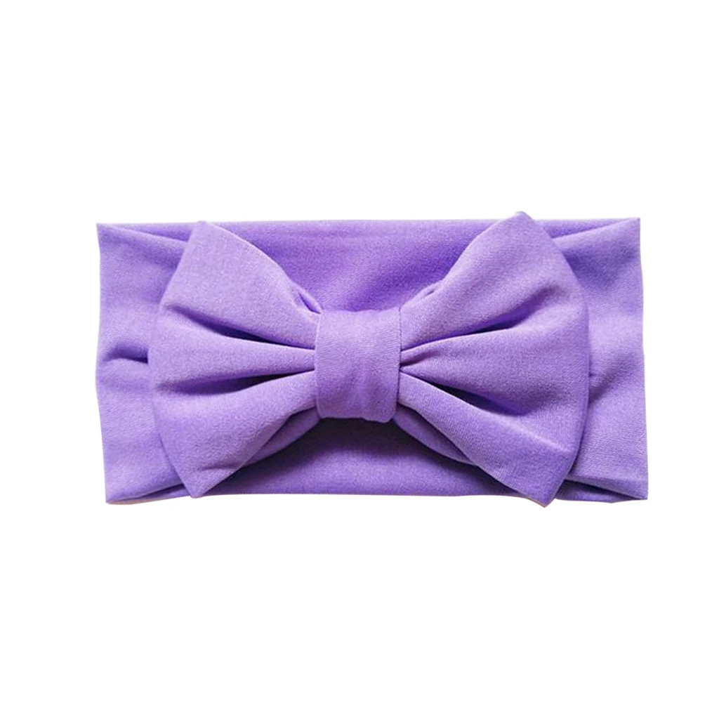 1Pc Cute Headwear Vintage Bowknot Stretch Hairband for Baby Infant Children Kids Girls Beach Party Photo Prop Fashion Acc