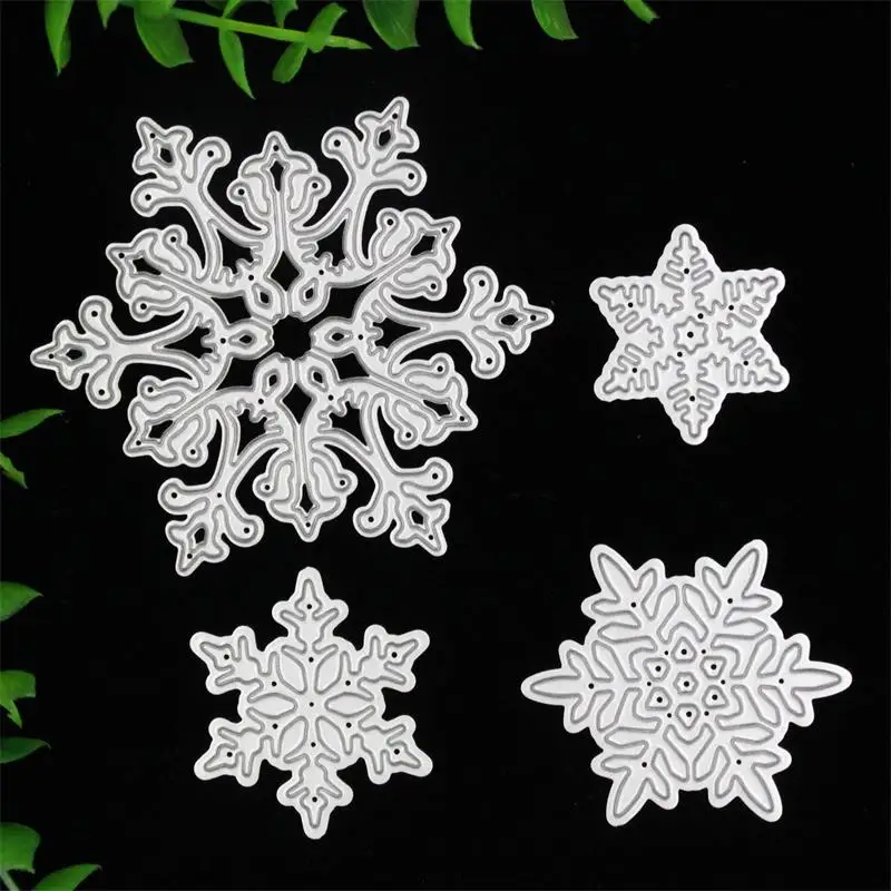 

KSCRAFT Snowflake metal die cuts metal die cutting dies scrapbooking embossing folder suit for sizzix fustella big shot cutting