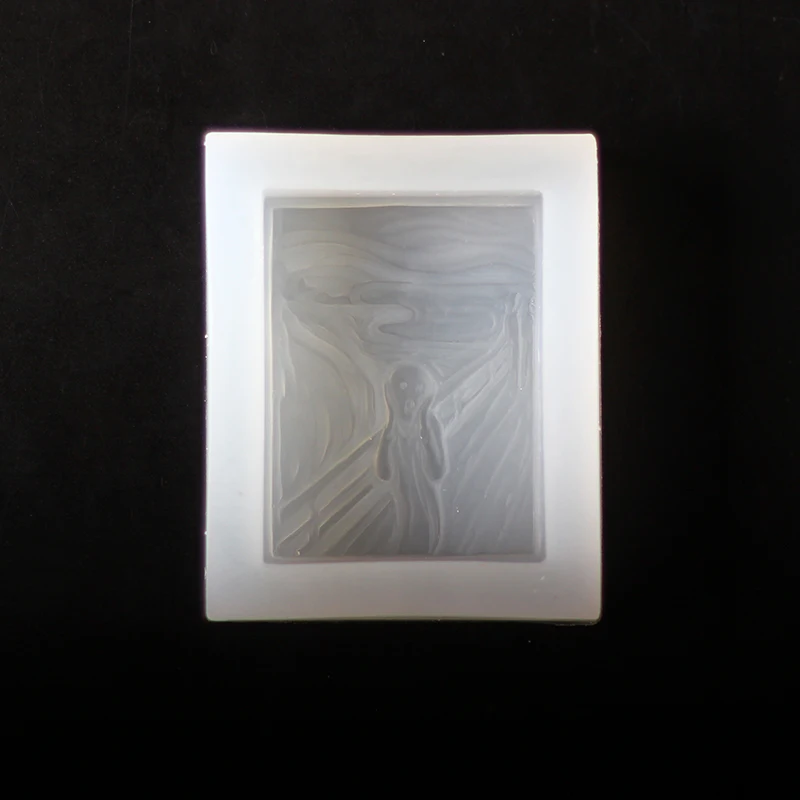 Силиконовая форма для мыла квадратная картина ручной работы Форма мыла DIY Свечи для домашнего декора смоляная форма