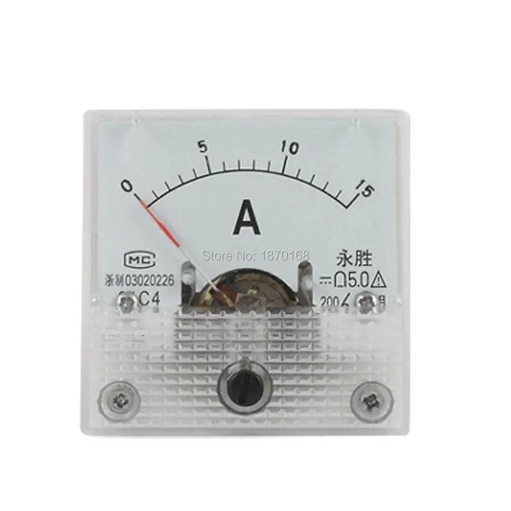 91C4 DC 5A 10A 15A 20A 30A 50A Аналоговый Амперметр Панель Амперметр измеритель тока Амперметр скидка 91C4 DC 5A 10A 15A 20A 30A 50A Аналоговый Амперметр Панель Амперметр измеритель тока Амперметр скидка