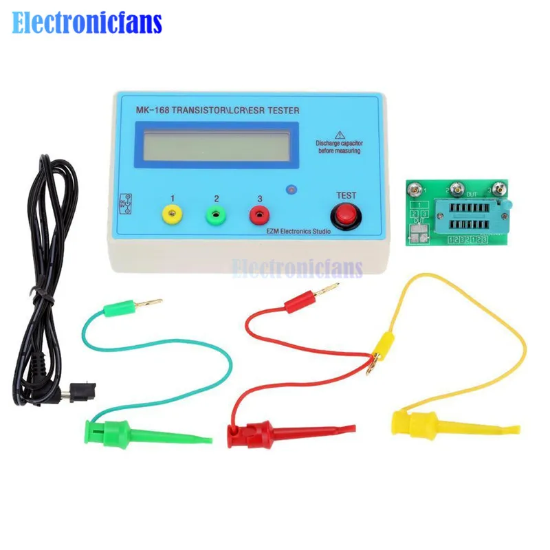 MK 168 TR\LCR\ESR Transistor LCR ESR Tester Semiconductor Device Analyzer NEWin Transistors