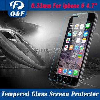 

50pcs/lot 4.7' Explosion Proof LCD Front Ultra Thin 2.5D Premium Tempered Glass Film Screen Protector For iphone 6 6S 7