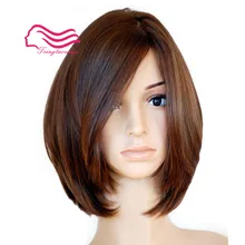 Custom made European virgin hair WIGS jewish wigs silk top kosher wig Best Sheitels free shipping