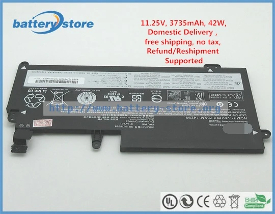 11,25 V, изготовления 42вт, аккумулятор 01AV401, SB10K97592 для LENOVO ThinkPad S2, LENOVO Thinkpad 13 G2, S2 ноутбука;