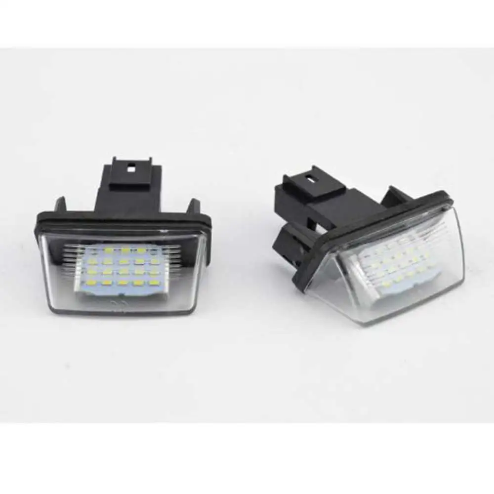 1 шт. 12 В Светодиодная лампа для номерного знака Peugeot 206 207 306 307 406 407 Citroen C3 C4 C5