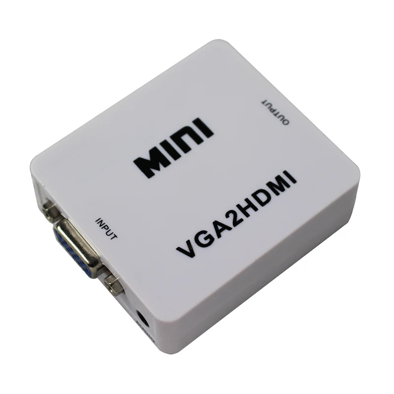 

HDMI to VGA Male to Female Adapter Converter with Audio Port