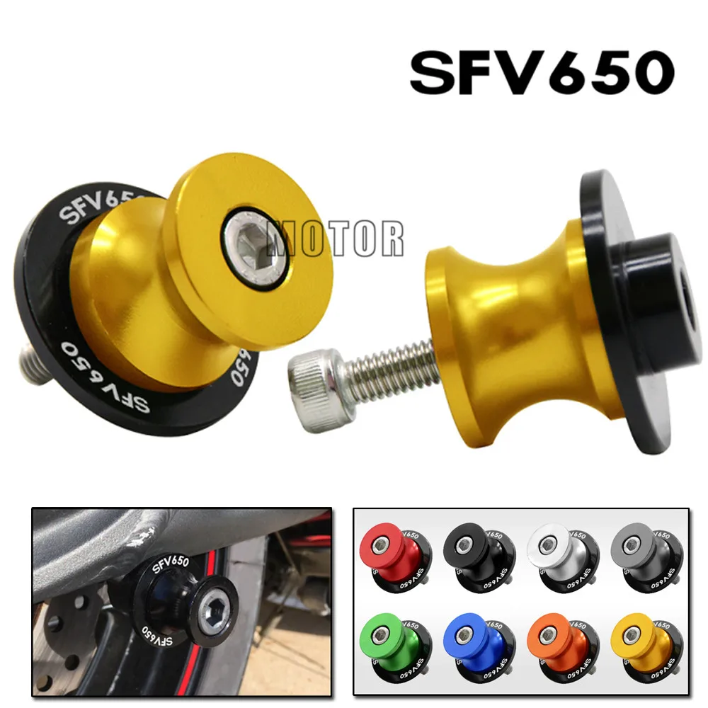 

8MM CNC Rear Swingarm Stand Screws For Suzuki SFV650 Gladius 2009-2014 Swing Arm Spools Sliders Motorcycle Stand Paddock SFV 650