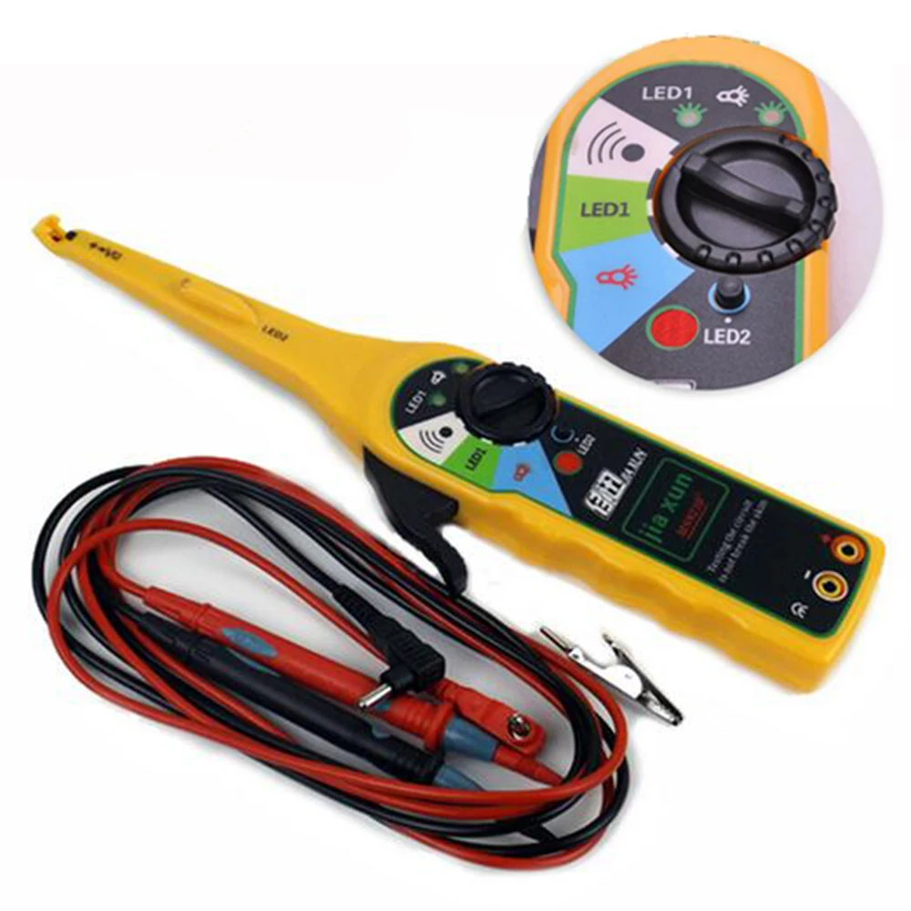 JIAXUN Car Diagnostic Tester Pen Car LED Auto Power Electric Circuit Tester Lamp Probe Light 0