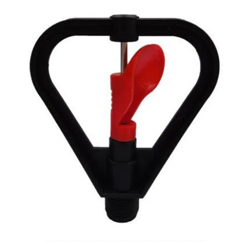 

360 Degree Auto Rotation Sprinkler Head New Plastic Butterfly Nozzle Gardening Irrigation Injector Nozzle Misting Spray Head