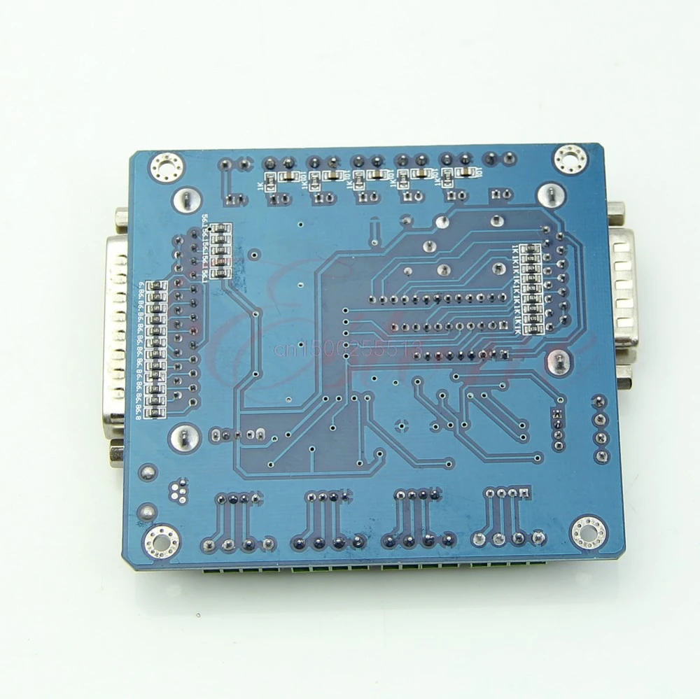 Плата интерфейса адаптер для шагового двигателя+ USB DB25 Кабель 5 оси CNC Breakout