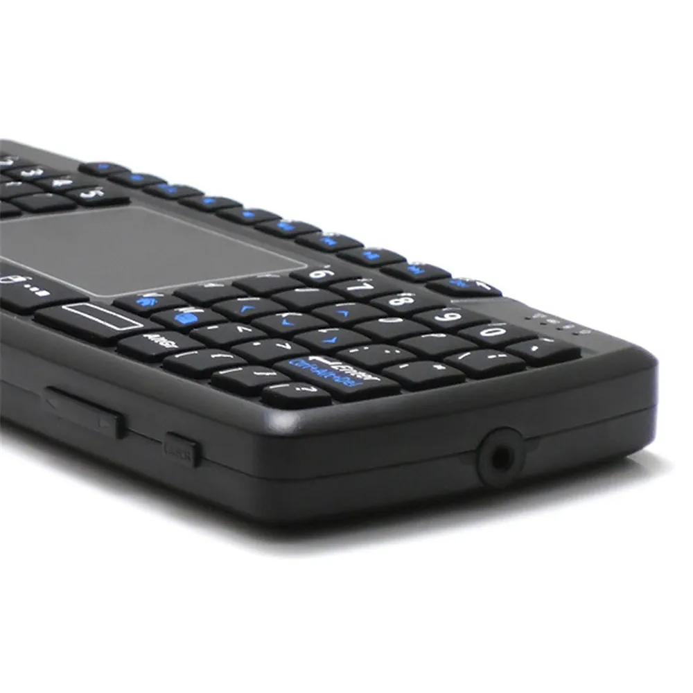 69 клавиш QWERTY клавиатура Мини 2 4 ГГц Беспроводная Fly Air мышь комбо Смарт тачпад для