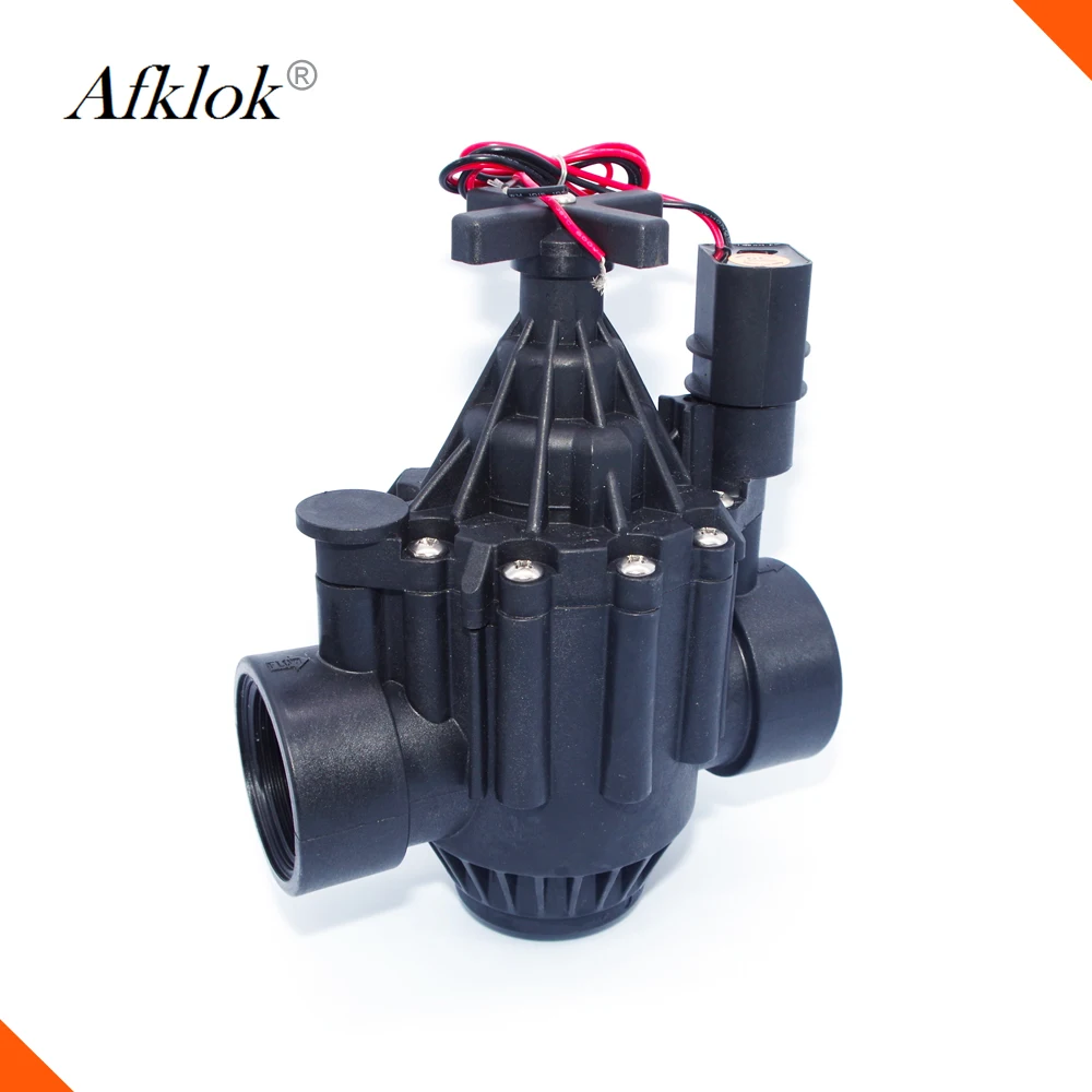 

Nylon Pilot type normally closed 1.5 inch irrigation DC latching water solenoid valve