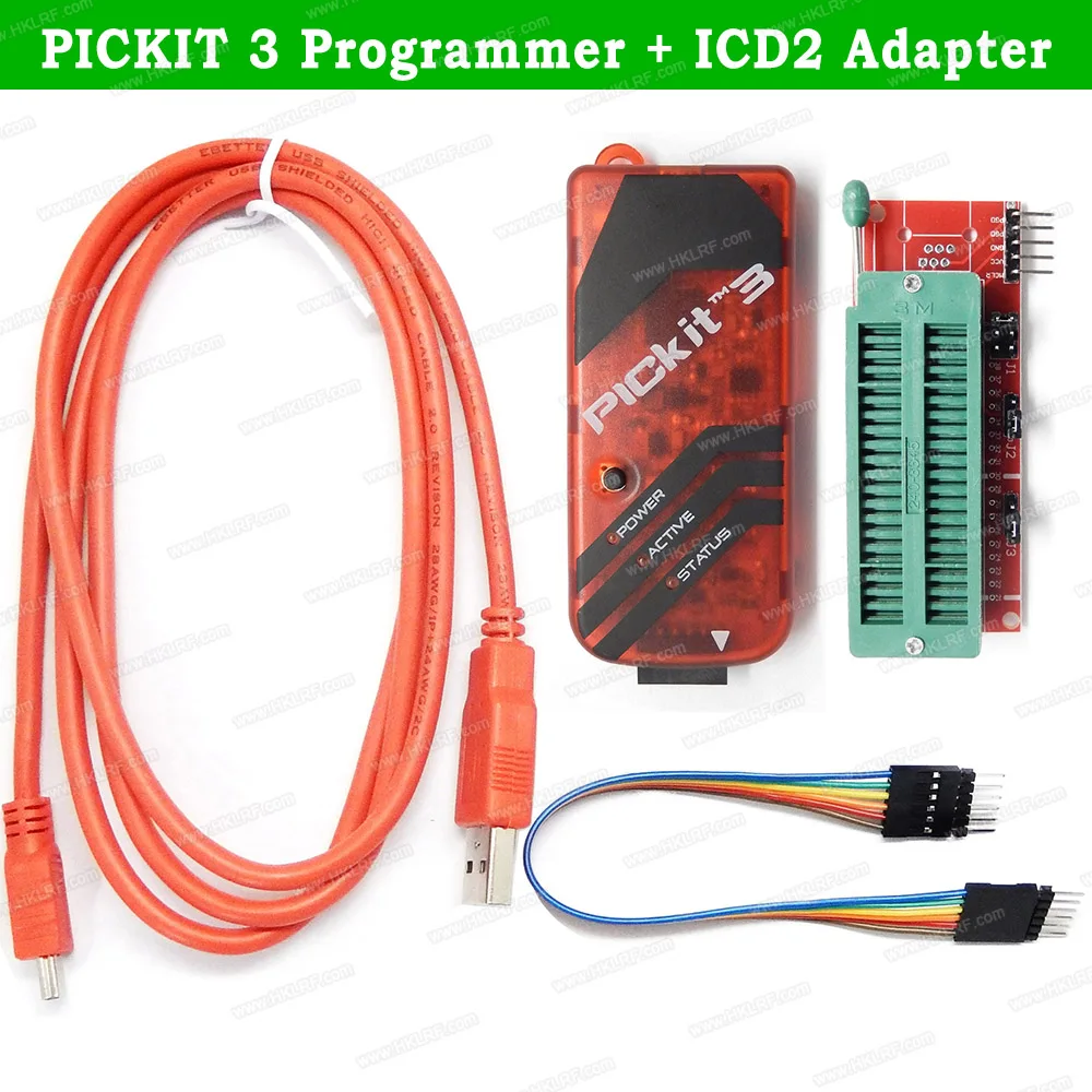PICKIT3 программист + PIC ICD2 PICKit 2 PICKIT 3 программирующий адаптер Универсальный Набор