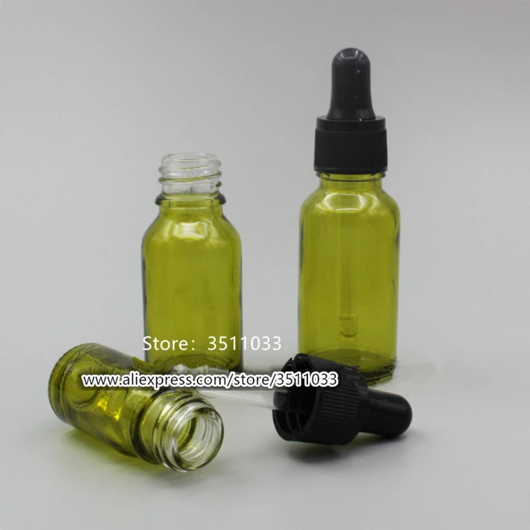 Lot 10 vials of olive oil