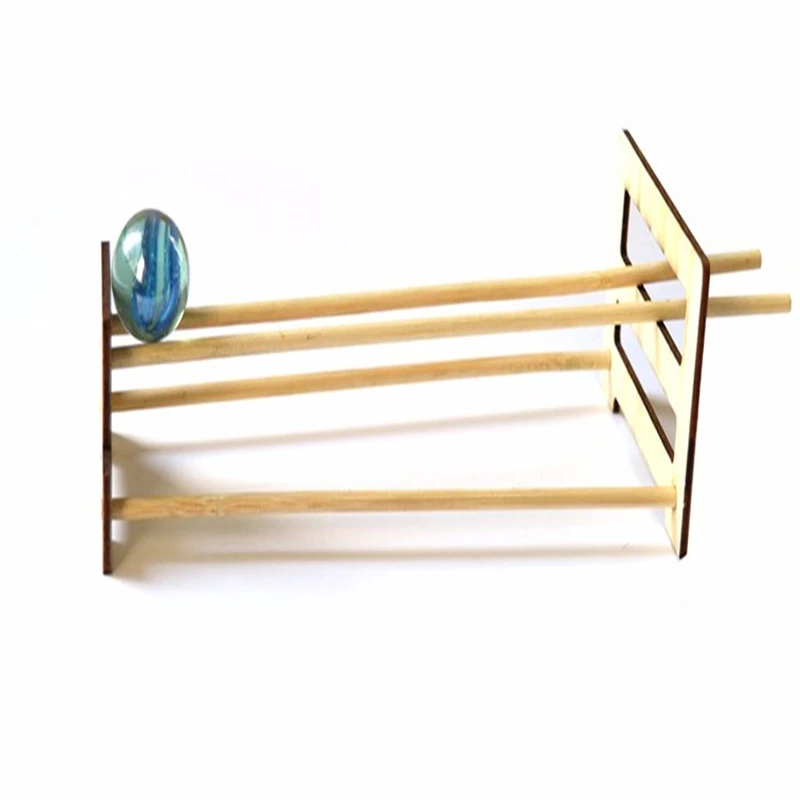 DIY Model Dual Track Strange Slope Science Education Toy Small Productions Lab Weird Physical Experiment Equipment For Children (3)