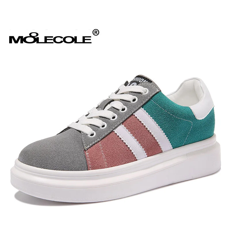 

MOOLECOLE Heel 4CM Sports Casual Shoes for Men Women Girls Boys Sale USA5, 5.5, 6.5, 7, 8 EUR35, 36, 37, 38, 39, 40 Model 73319