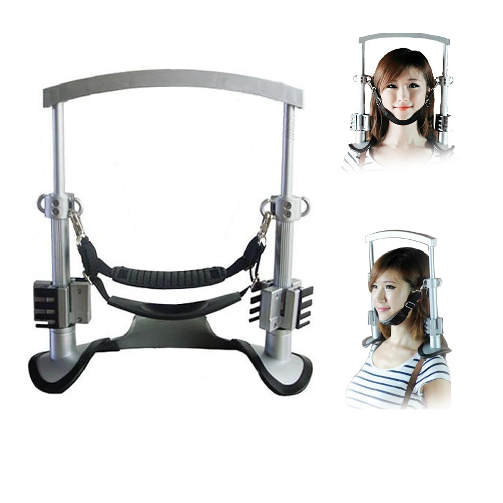 New Brand Household Cervical Traction Device Neck Massage Cervical spondylosis Rehabilitation Neck Pain ease medical polymer envelope neck collar cervical spondylosis cervical holder torticollis cervical traction s m l