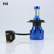 1X H4 HS1 9003 HB2 H7 Auto Car Motorcycle Led Headlight 12-24V 9000LM Light White For Toyota Honda Nissan BMW Mazd Yamaha Suzuki