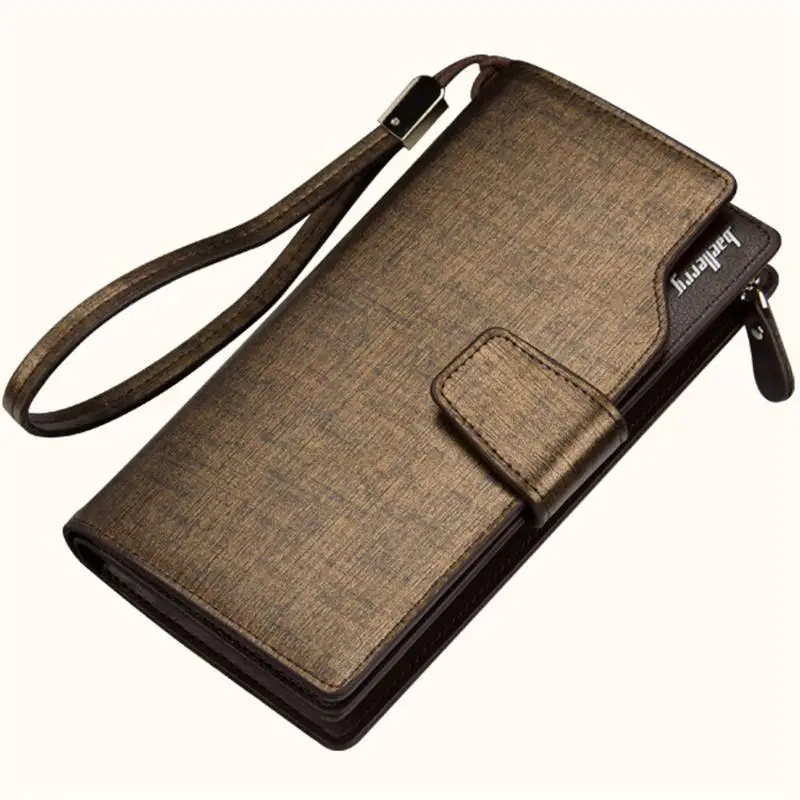 

Luxury Brand Men Wallets Long Style Wallet Male Clutch Leather Zipper Purse Multifunctional Money Bag Card Holder Phone Pocket.
