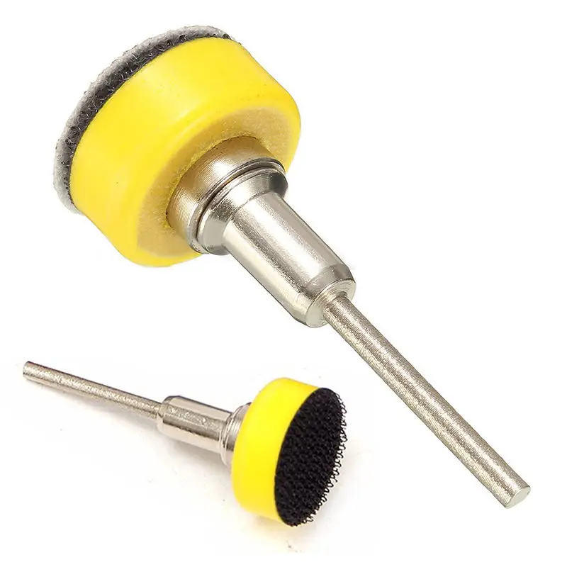 Абразивы 1* крюк+ Петля Backer 1/8 ''хвостовик+ 100x шлифование наждачной бумагой диск набор