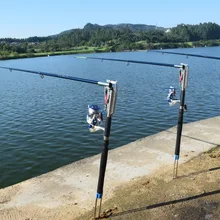 2,1& 2,4 М Автоматическая Удочка(без катушки) Идеальный морской речной бассейн Озеро рыба из нержавеющей стали