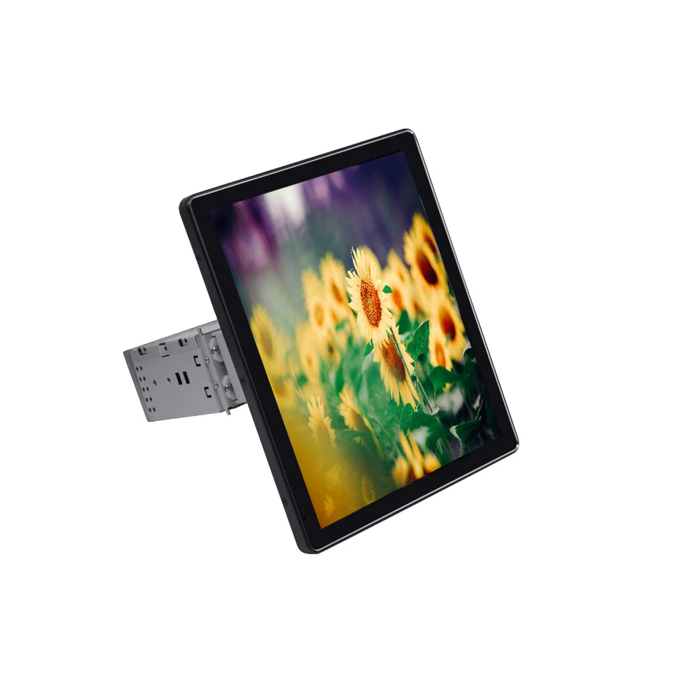 Sale 9.7" Single Din Auto Radio Android 8.1 4GB/64GB GPS Wifi Built in 4G Modem DSP Wireless Bluetooth Carplay Rear View Camera 4