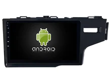 Octa core android 8.0 4gb ram and 32gb rom ips screen car radio gps navigation system for Honda JAZZ Fit 2014 Rhd with rear view