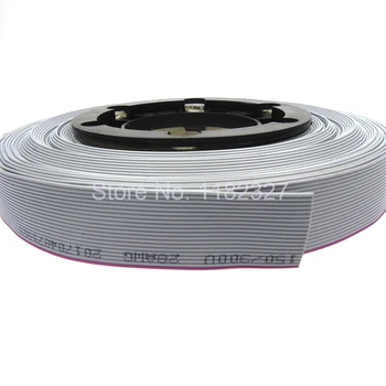 

(5 meters/lot) Ribbon Cable 20Pin 1.27mm pitch 5000mm / 5 meters Grey Color