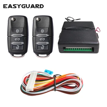 

EASYGUARD Good quality keyless entry system remote lock unlock negative power window output and remote trunk release