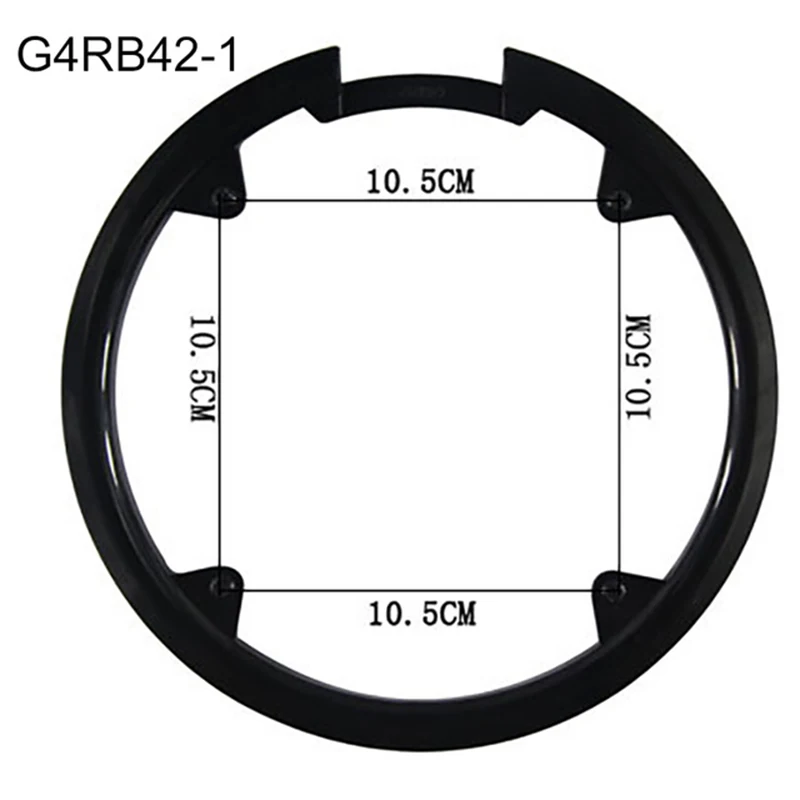 MTB 36 T/40 T/42 T/44 T/46 T/48 T/52 T пластиковая крышка цепи колеса, защита цепи, кольцо, шатун, универсальная защитная крышка, Кривошип, зубная пластина - Цвет: G4RB42-1