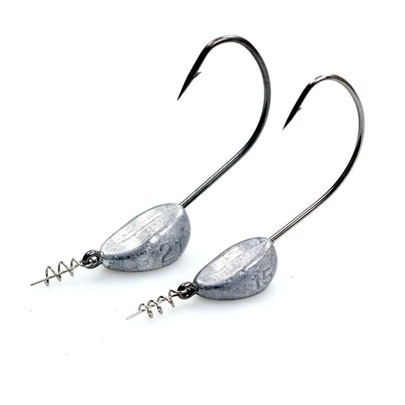 2 шт./лот стакан Jig Head 3.5g 5g 7 г 10 1 18g 21 head свинцовые рыболовные грузила приманка