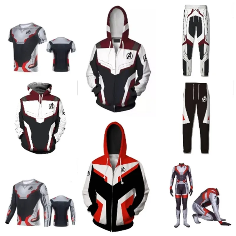 advanced avengers hoodie tech Realm Sweatshirt Endgame Quantum Advanced Avengers Jacket