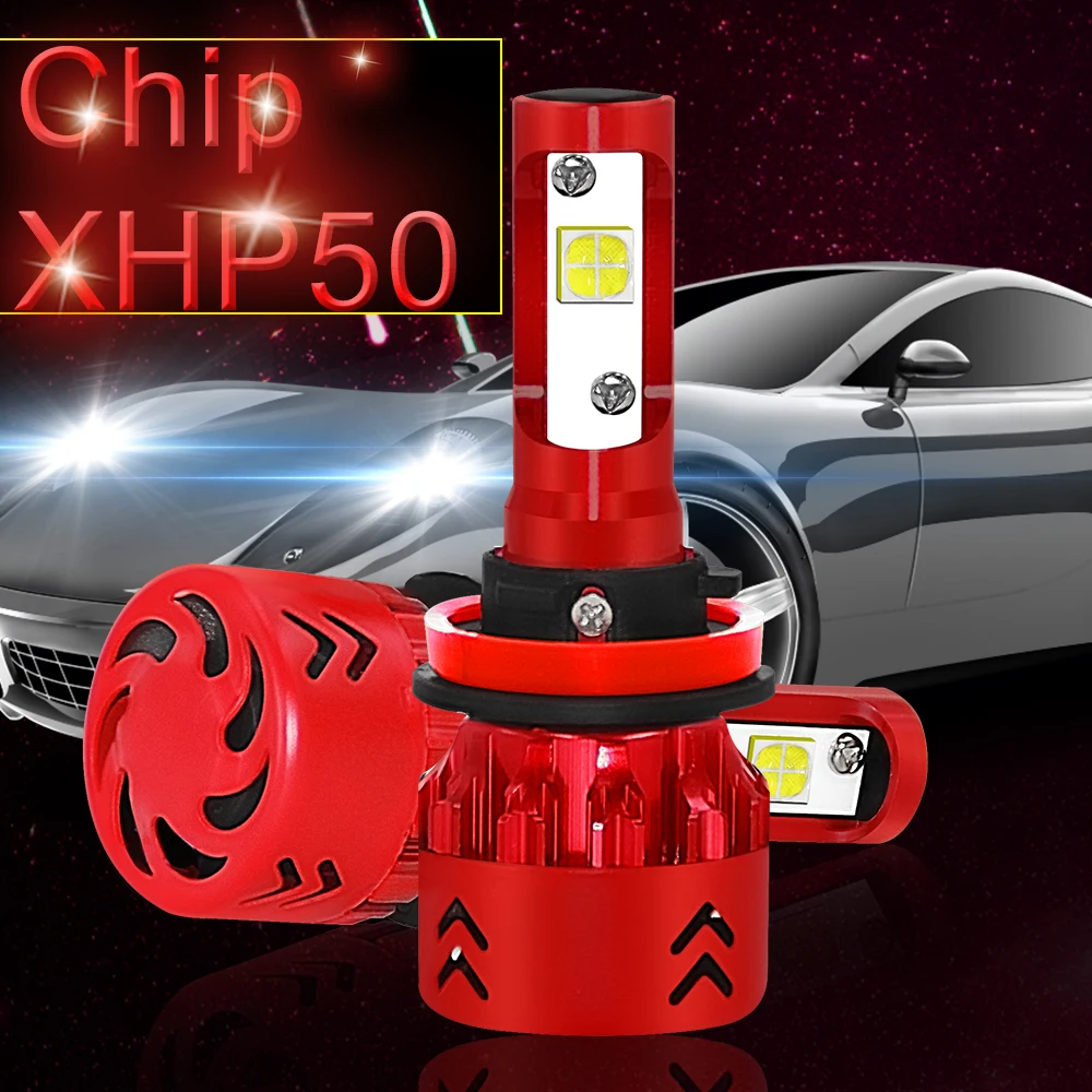 Светодиодный светильник COOLFOX набор для преобразования ламп H11(H8 H9) 9005 9006 HB4 H1 H7 H4
