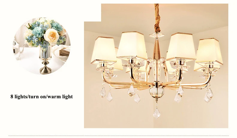 Современная хрустальная люстра Lustre освещение золото металл столовая подвесные люстры со светодиодами лампа спальня подвесная осветительная арматура