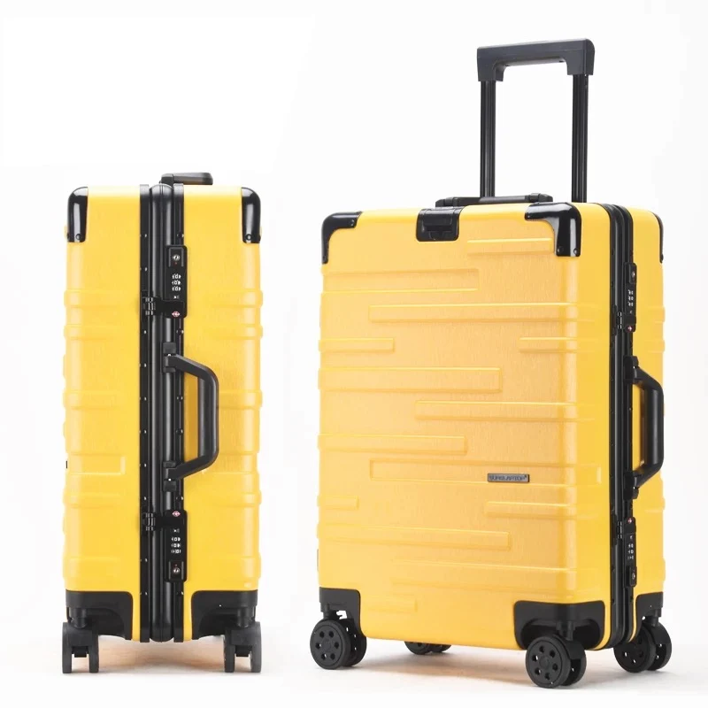 Тренд, 24, 26 дюймов, багаж на колёсиках, алюминиевая рама, на колесиках, прочная дорожная сумка 20, 29, женская сумка для посадки, для переноски чемоданов, для багажника
