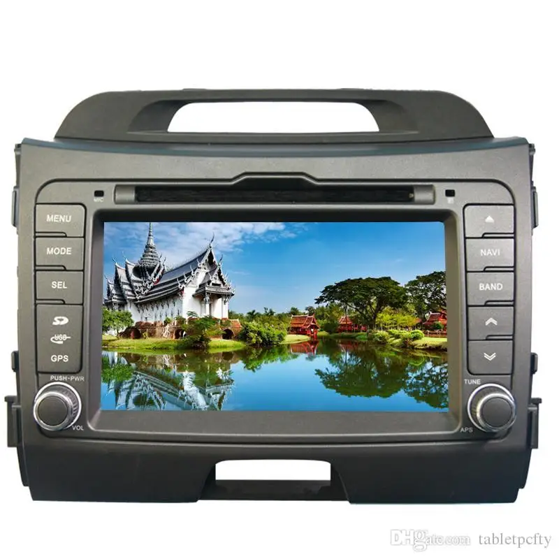 Автомобильный DVD плеер 7 &quotс GPS (опция) USB/SD AUX BT/TV аудио Радио стерео головное